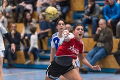 War mit acht Torerfolgen eine der prägenden Figuren im starken Stanser Ensemble: Rückraumspielerin Nadja Fellmann. (Bild: Roger Grütter)