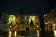 … das Kapitol in Rom, … (Bild: AP Photo / Andrew Medichini)