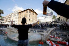 ITALY SOCCER FEYENOORD FAN TROUBLE (Bild: Keystone)