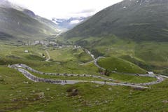 Das TdS-Feld am Gotthard. (Bild: Keystone)