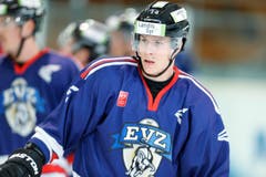 Kam von Rapperswil und trägt die #14: Nicolas Thibaudeau. (Bild: Stefan Kaiser / Neue ZZ)