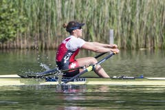 Die Schweizerin Jeannine Gmelin. (Bild: Keystone / Alexandra Wey)