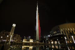 … der Burj Khalifain Dubai, … (Bild: EPA / ALI HAIDER)