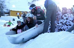 Es müssen nicht immer Skier sein. (Bild: Ernst Immoos/Bote der Urschweiz)