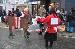 Am SchmuDo gehören die Einsiedler Strassen den Fasnächtlern. (Bild: René Hensler, maeuderball.ch)