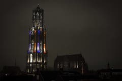 Der Turm des Doms von Utrecht. (Bild: EPA/Jeroen Jumelet)