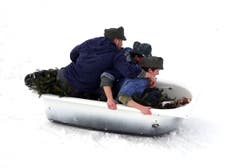 Es müssen nicht immer Skier sein. (Bild: Ernst Immoos/Bote der Urschweiz)