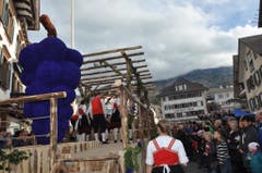 Nur frohe Gesichter am Sennen-Highlight des Jahres. (Bild: Edith Meyer, Bote der Urschweiz)