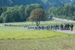 Der Töffliclub Kolbenhobler Innerschweiz hatte zur Rundfahrt geladen. (Bild: Boris Bürgisser (LZ))