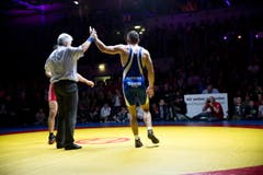 Der NLA-Final im Ringen fand in Willisau statt. (Bild: NeueLZ / Manuela Jans- Koch)