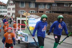 Impressionen von der Kinderfasnacht Sachseln 2016. (Bild: Marion Wannemacher)