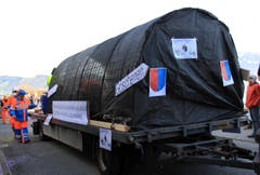 Rassig: Die Älplergesellschaft beginnt bereits mit dem Bau der zweiten Röhre am Gotthard. (Bild: Andrea Waser / Neue NZ)