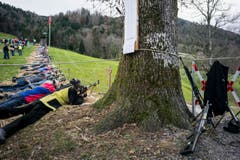 ... das ist eine Rekordbeteiligung. (Bild: Keystone/ALEXANDRA WEY)