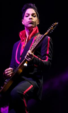 Prince bei einem Auftritt in Yas, Island 2010. (Bild: Keystone)