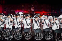 «Top Secret Drum Corps» (Bild: Keystone / Patrick Staub)