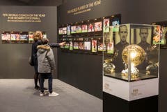 ... die seit Dienstag und bis am 11. Januar gezeigt wird. (Bild: Keystone / Patrick B. Krämer)