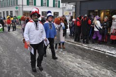 Am SchmuDo gehören die Einsiedler Strassen den Fasnächtlern. (Bild: René Hensler, maeuderball.ch)