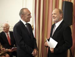Claudio Abbado und Schweizer Schauspieler Bruno Ganz (Bild: pd)