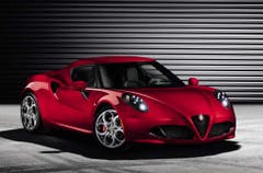 Alfa Romeo C4: Das Leistungsgewicht des schnittigen Mittelmotorsportlers C4 mit spritzigem 4-Zylindermotor liegt bei unter 4 kg/PS. (Bild: PD)