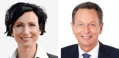 AARGAU - Pascale Bruderer (bisher), SP und Philipp Müller (neu), FDP (Bild: Keystone / Handout)