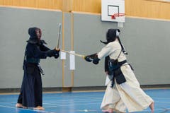 Kendo ist eine traditionelle japanische Schwertkampfkunst. (Bild: Roger Grütter/Neue LZ)