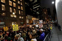 US Presidential Election Protest (Bild: Keystone)