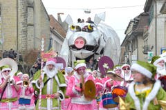 Carneval in Payerne (Bild: CHRISTIAN BRUN)