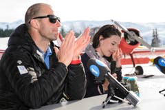 Die Entscheidung, zurückzutreten ist Dominique Gisin nicht leicht gefallen und ist wohl überlegt. (Bild: JEAN-CHRISTOPHE BOTT)