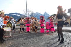 Kakophonische Klänge in Steinerberg. (Bild: Bote der Urschweiz)