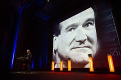 Platz 2: Robin Williams. Der US-Schauspieler und Komiker starb am 11. August 2014 63-jährig in Kalifornien. (Bild: Keystone)