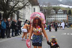 Impressionen von der Kinderfasnacht Sachseln 2016. (Bild: Marion Wannemacher)