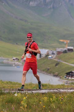 Der 6. Mountainman 2015 fotografiert auf der Melchsee-Frutt bei Obwalden am 25.07.2015. (Bild: Roger Zbinden (Neue LZ))
