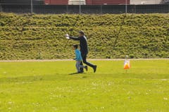 Osterhasen OL auf der Schul- und Sportanlage Eichli in Stans. (Bild: Philipp Unterschütz)