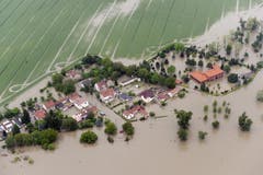 Die Vltava in der Nähe von Prag. (Bild: Keystone)