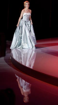 Maria Furtwängler am 19. Juli 2008 an der Fashion Week in Berlin. (Bild: Keystone)