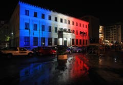 Die Stadthalle in Athen. (Bild: EPA/SIMELA PANTZARTZI)