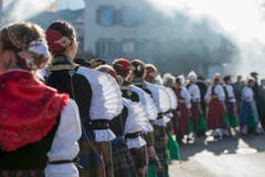 Impressionen von der Älperchilbi in Stans. (Bild: Urs Flüeler / Keystone)