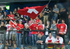 Die Schweizer Mannschaft verliert das Gruppenspiel gegen Kanada 2:7. (Bild: Stefan Kaiser (Neue ZZ))