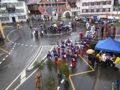 Gegen 10.00 Uhr begann das Bühnenprogramm. (Bild: Bote der Urschweiz)