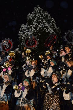 Fasnachtseröffnung in Kerns. (Bild: Robert Hess (Neue OZ))