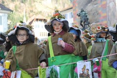 Impression der traditionellen «Schuäl-Chatzämüüsig» in Altdorf. (Bild: Urs Hanhart (30. Januar 2018, Altdorf))