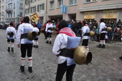 Am SchmuDo gehören die Einsiedler Strassen den Fasnächtlern. (Bild: René Hensler, maeuderball.ch)