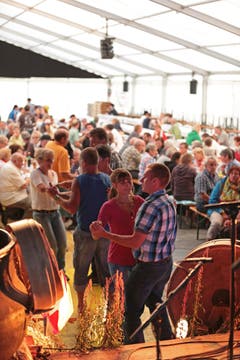 Im Bild: Länderkapelle Dani und Thedy Christen, Ennetbürgen. (Bild: Roger Zbinden (Neue LZ))