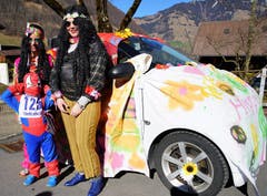Fasnacht im Melchtal. (Bild: Romano Cuonz)