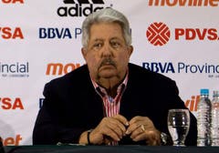 Verhaftet: Rafael Esquivel (Venezuela), Präsident des venezolanischen Fussball-Verbandes. (Bild: EPA / Miguel Gutierrez)