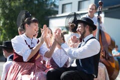 Umzug durch Küssnacht (Bild: Eveline Beerkircher)