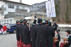 Schnitzelbank in Muotathal. (Bild: Bote der Urschweiz)