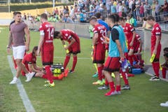 Die Thuner sind geschlagen. (Bild: Keystone / Marcel Bieri)