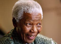 Nelson Mandela im Jahr 2008 in Johannesburg. (Bild: Keystone)