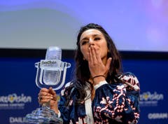 Die grosse Siegerin: Jamala gewinnt für die Ukraine. (Bild: MAJA SUSLIN)